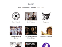 Tablet Screenshot of darrenphoffman.com